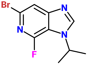 (图片) MC017048 6-Br-4-F-3-isopropyl-3H-imidazo[4,5-c]pyridine